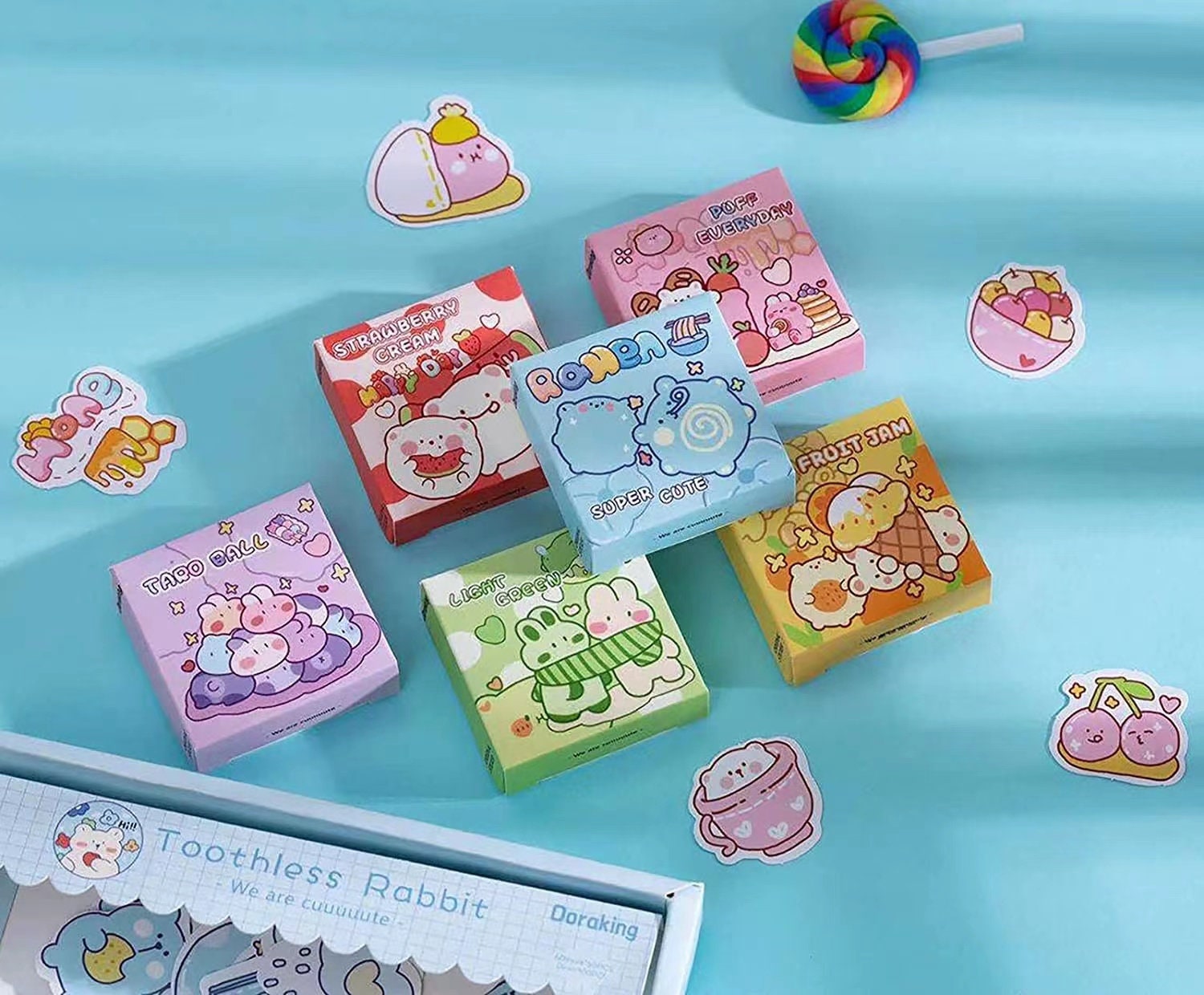  Kawaii Stickers 300 Cute Kawaii Stickers, Cute Japanese Anime  Stickers for Kids Teen Girls Adult Laptop Guitar Suitcase Skateboard  Waterproof Stickers (300 Cute) : Electronics