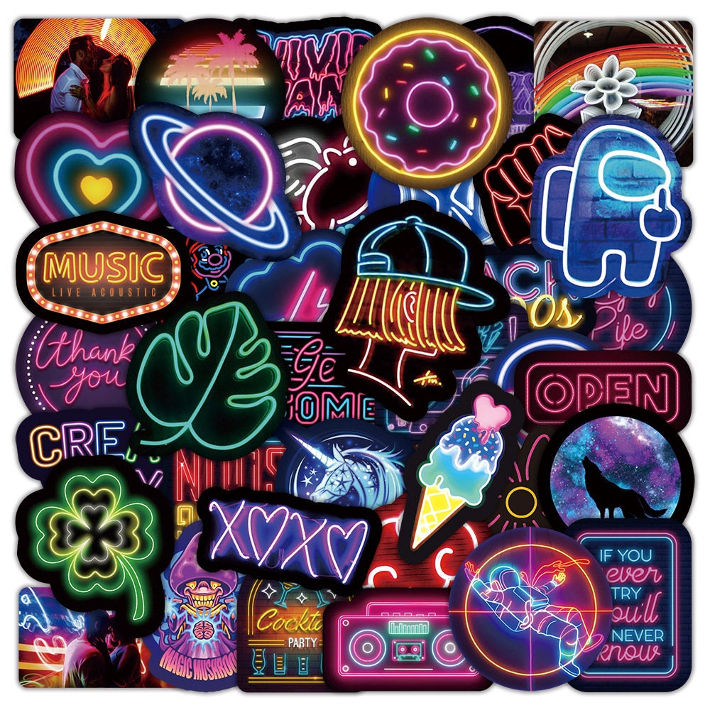 200pcs Mixed Random Stickers Pack Kid Teen Decorate Home Wall Skateboard  Laptop