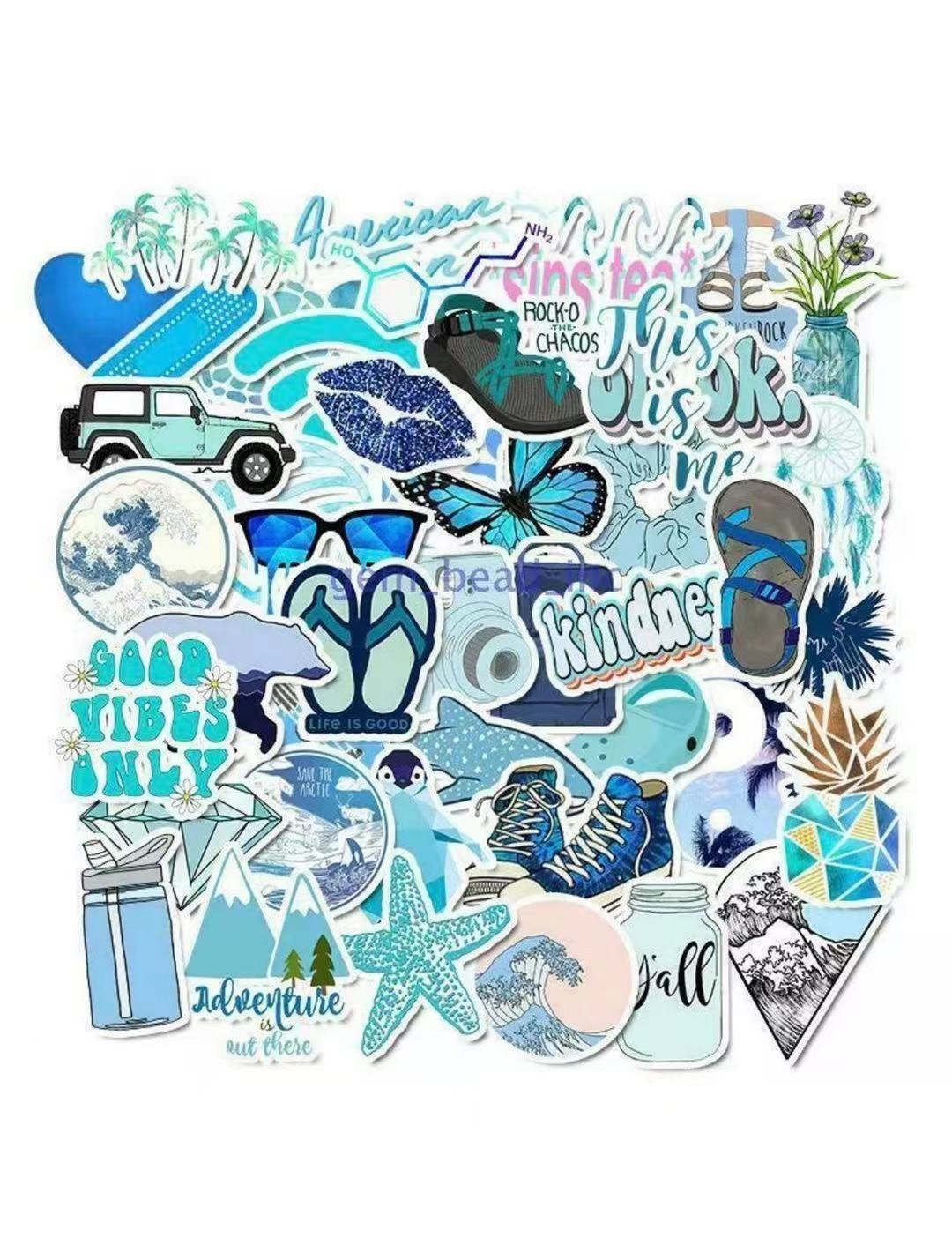 Vsco Sticker Blau 38C