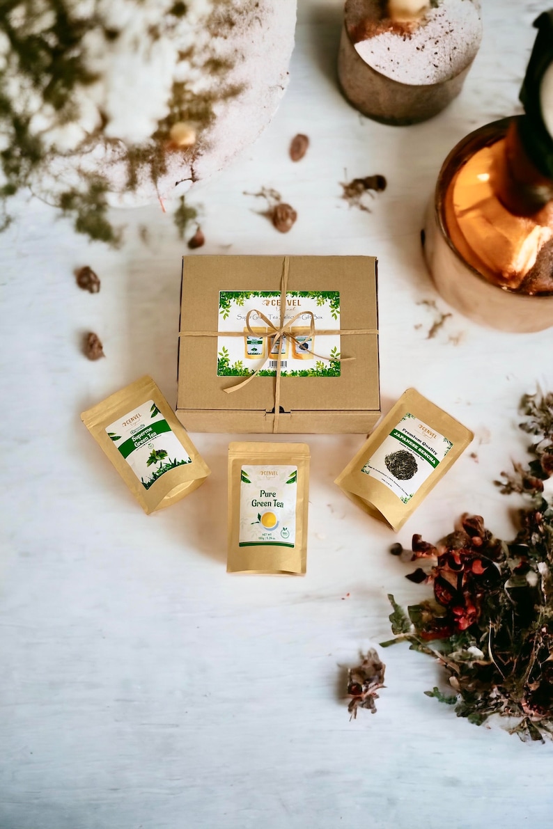 Super Green Tea Hamper Selection of Our Organic Green Tea Pure Green