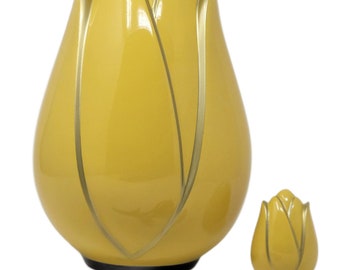 Fiberglass Tulip Sculpture Urn