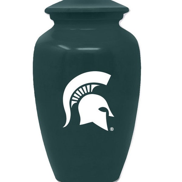 College Series Cremation Urn - Michigan State Spartans