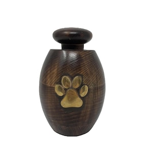 Rosewood Wood Pet Cremation Urn