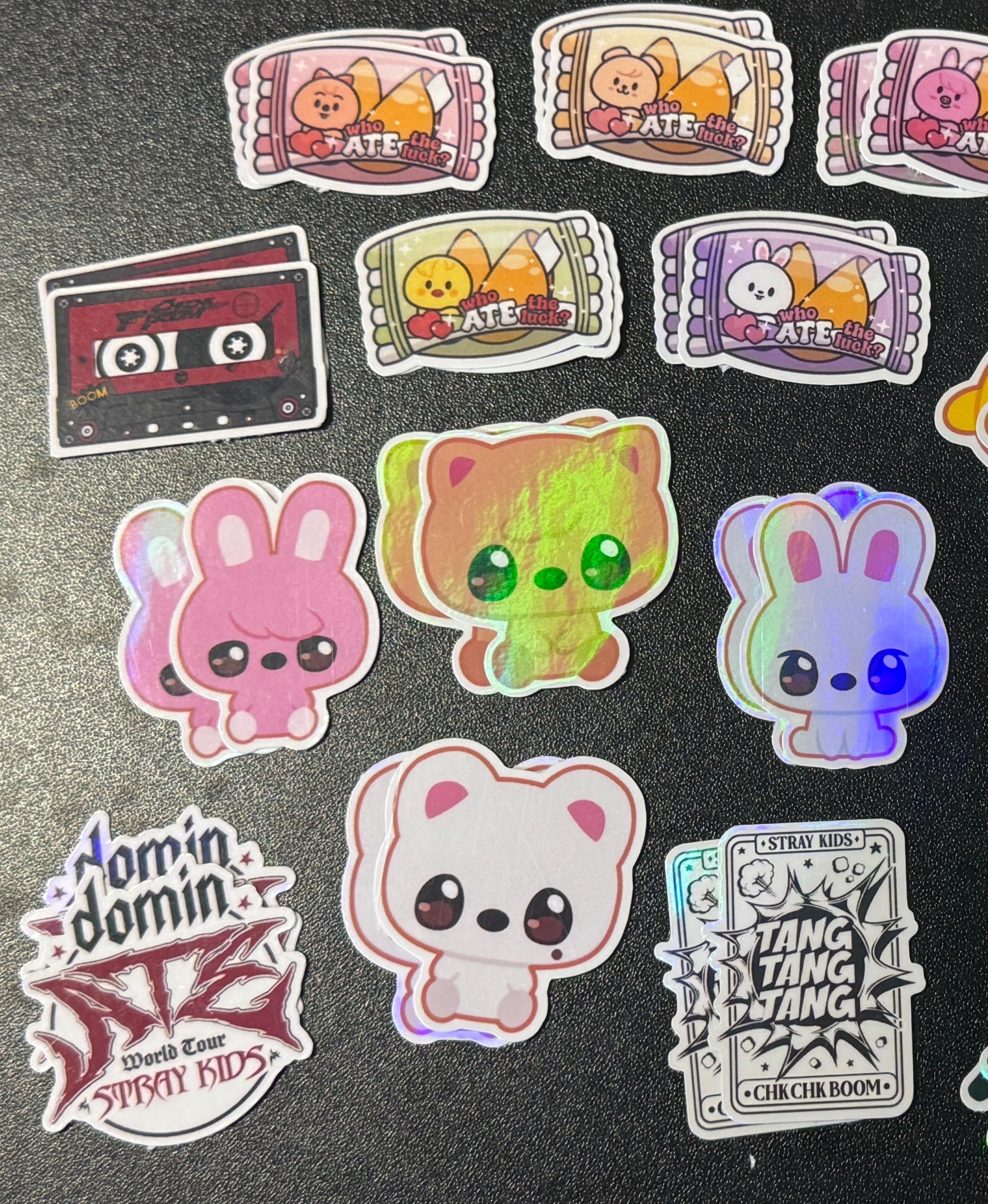 Stray Kids Stickers for Concert Freebies, Random Assortment