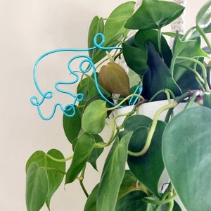 Free-Spirited & Full of Flair Aquarius Zodiac Plant Stake. House plant decor. Plant bling. Plant pal. Garden Decor.