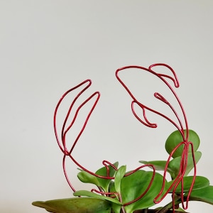Go With the Grow Zodiac Plant Stake. Plant accessory. Boho Garden Decor. Plant Pal. Plant Stick. Pisces Plant Bling. Plant Pick.