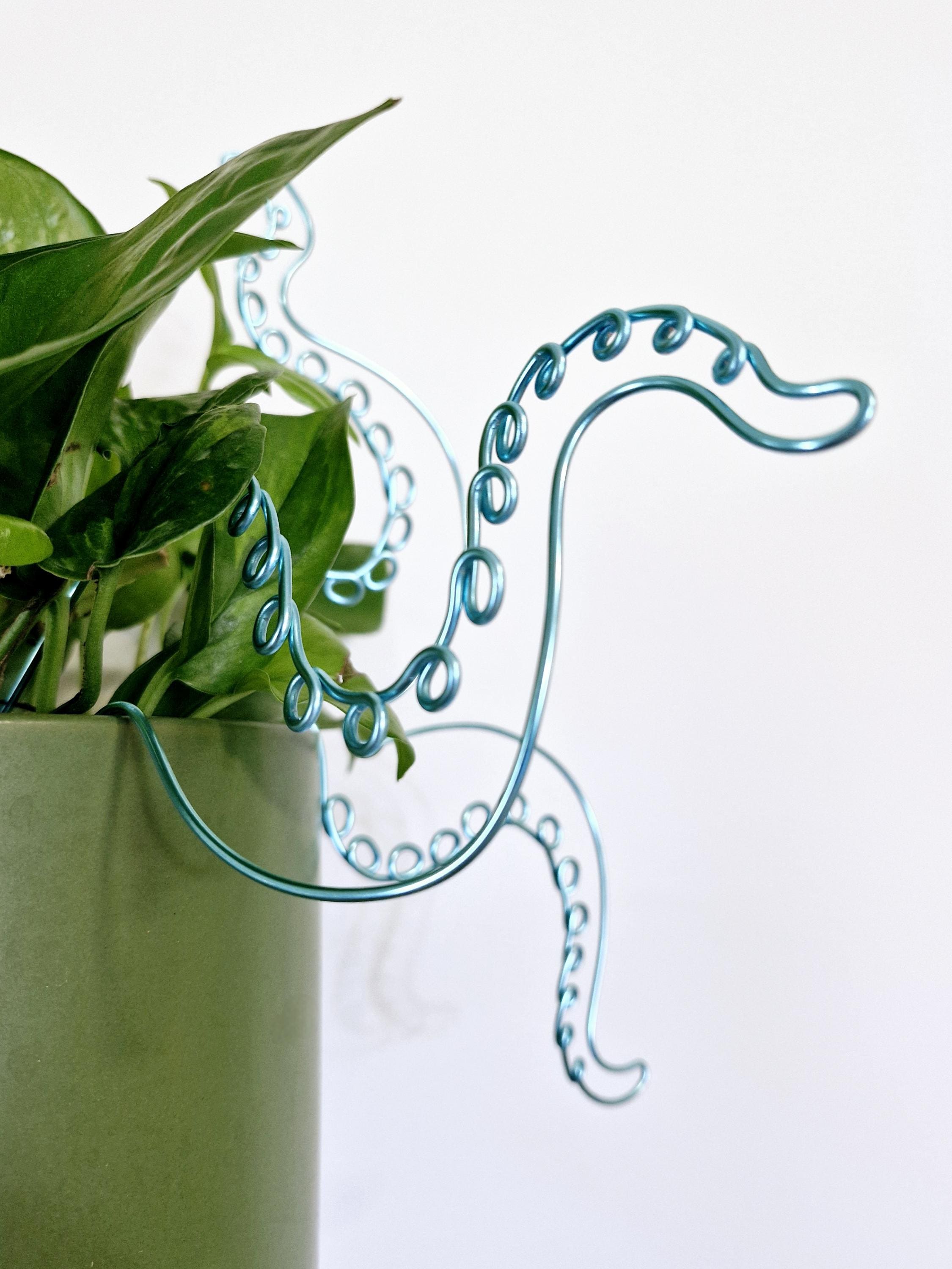 The Octo-Plant Wire Plant Stake. Indoor Decor. House Decor. Plant Bling. Pal. Trellis. Support Etsy - Plantasticbydaley