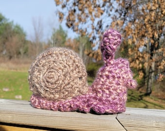 Snail Buddy Crochet PATTERN