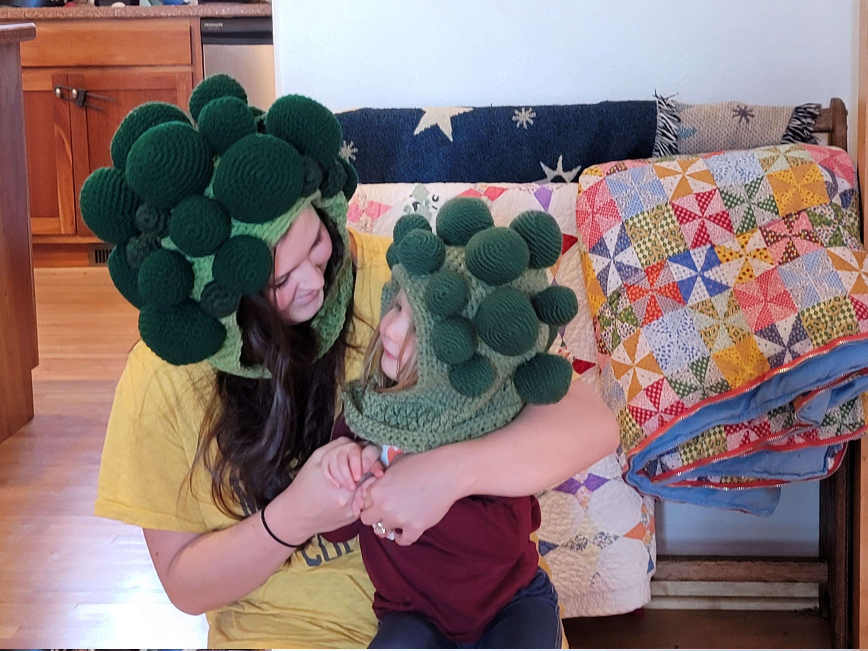 Broccoli Hood Crochet PATTERN Etsy