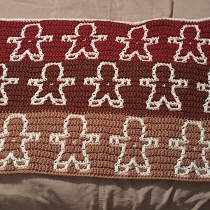 Gingerbread Overlay Mosaic Crochet PATTERN ONLY image 8