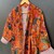 VELVET LONG ROBE WITH TIE JUNGLE DREAMING