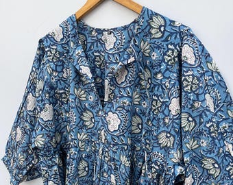 Letnia sukienka z bawełny z nadrukiem kwiatowym: Kyra Midi Mini Dress