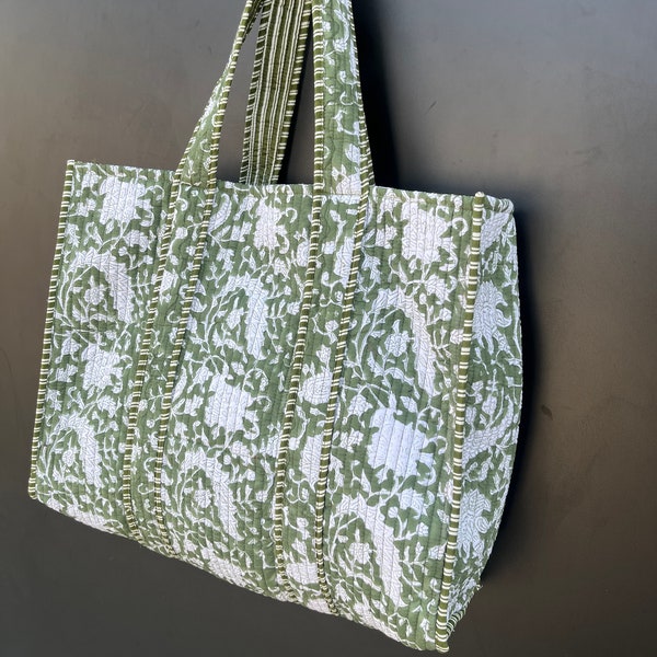 Shop Quilted Tote Bag - Etsy