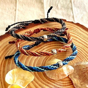Boho Makramee Armband: Bunt gewebtes Unisex Armband