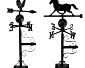 Horse or Rooster Cast Iron Mountable Weather Vane