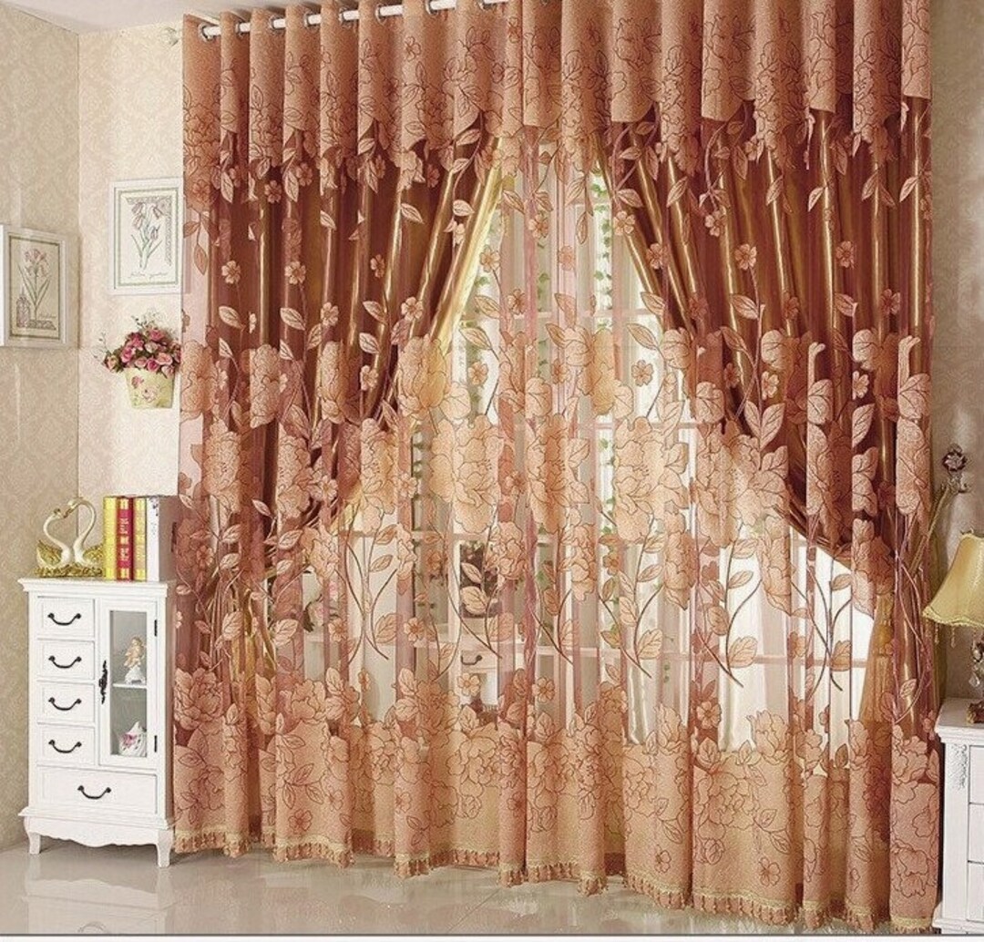 Blackout Curtain for Living Room Bedroom and Dinning Room Etsy