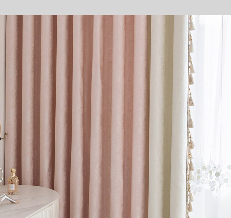 Highend Curtains for Living Dining Room Bedroom Light Luxury Etsy