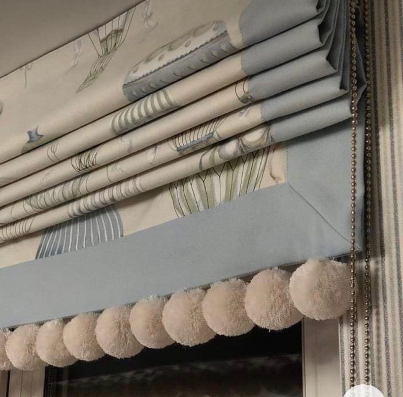 Roman Shades Hardware for Installation Included Window Etsy