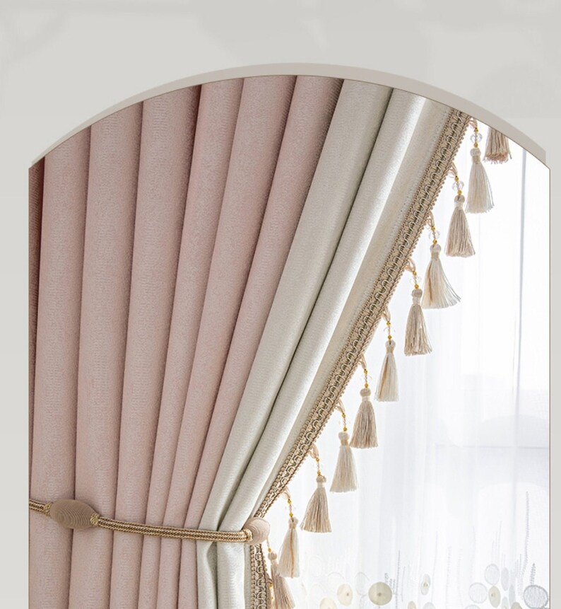 Highend Curtains for Living Dining Room Bedroom Light Luxury Etsy