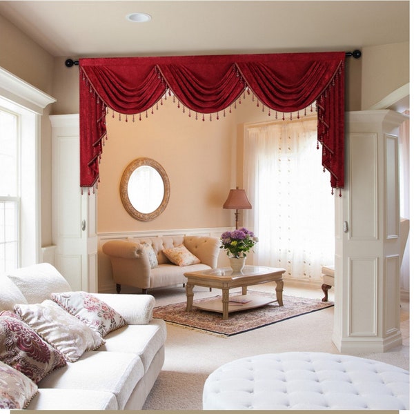 Window Valances for Living Room - Etsy