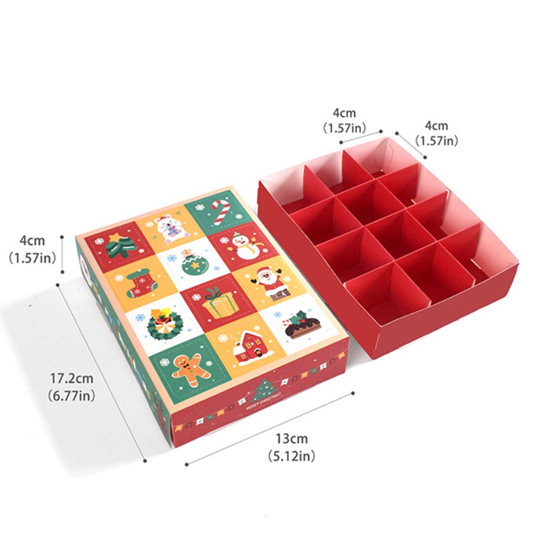 Christmas Mystery Box, Christmas Surprise Advent Calendar for Kids