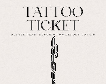 Tattoo Ticket by Nini.inks | "Cyber Wrap 01"