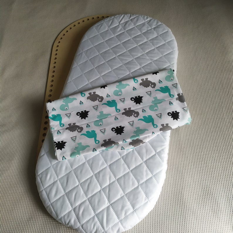 Moses Basket Kit. Wood Base Foam Covered Pad Sheet. Wooden Etsy