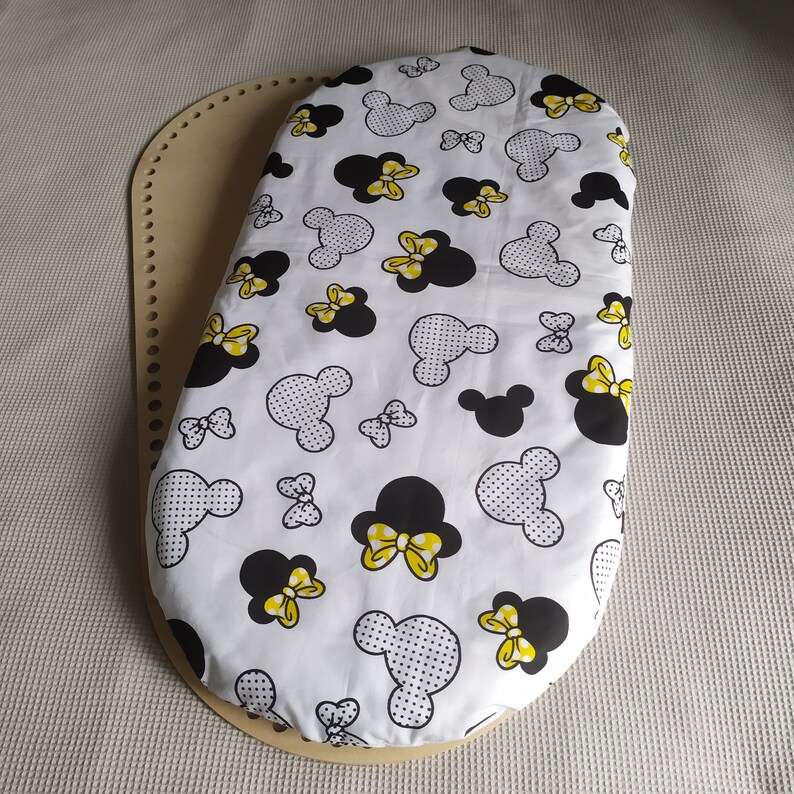 Moses Basket Kit. Wood Base Foam Covered Pad Sheet. Wooden Etsy