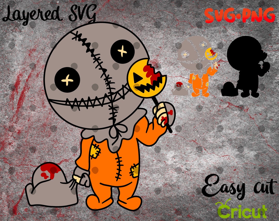 Baby Trick R Treat Sam Layered SVG for Cricut Horror Svg - Etsy Australia