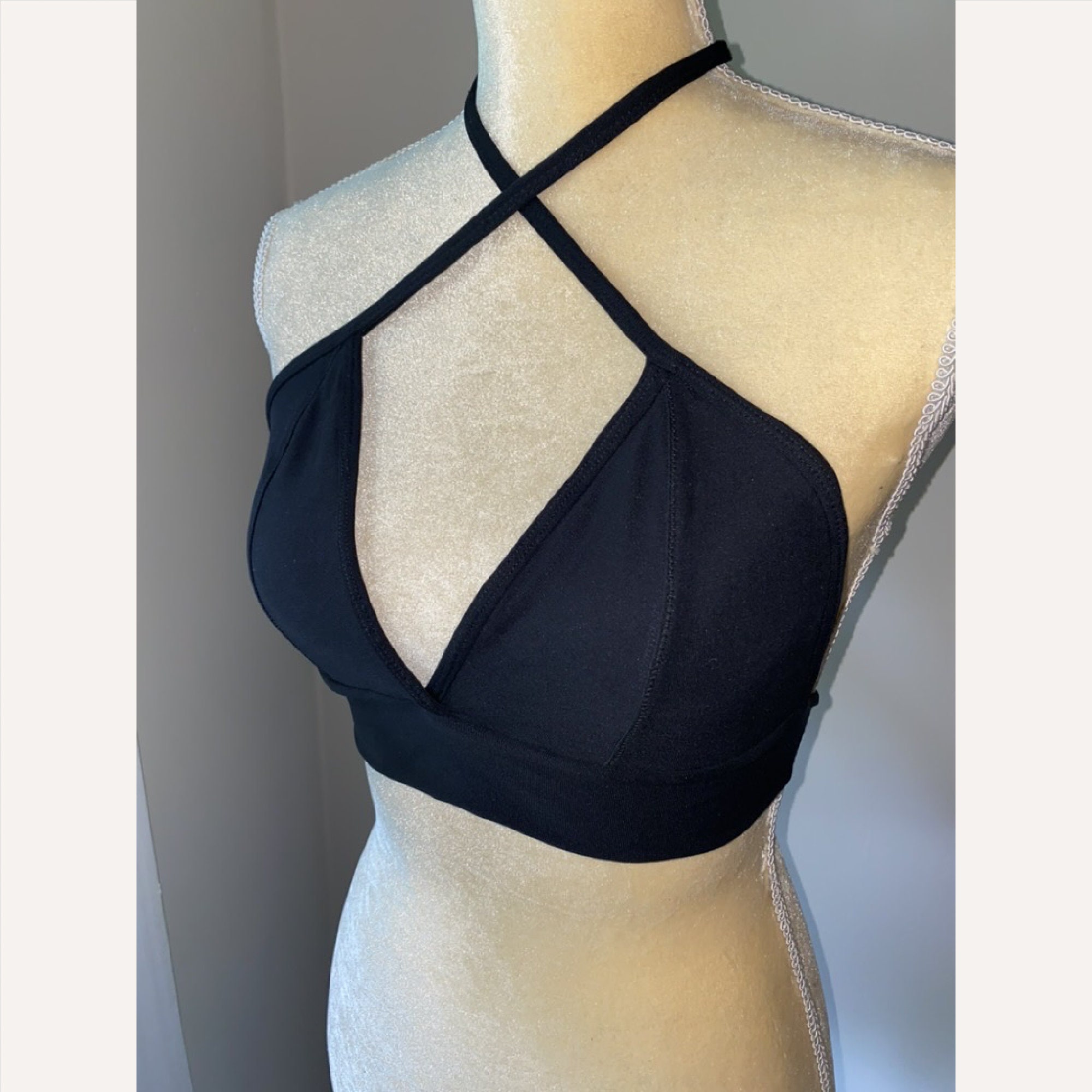 Triangle Halter Top Pattern Triangle Crop Top Sewing Pattern PDF | Halter Bralette Pattern | XS ...