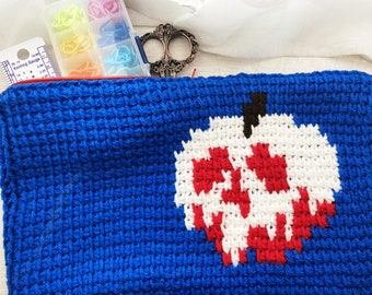 Little Poison Apple Tunisian and Single Crochet Pattern