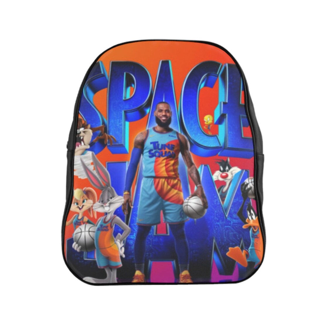 Space Jam 2 School Backpack Etsy