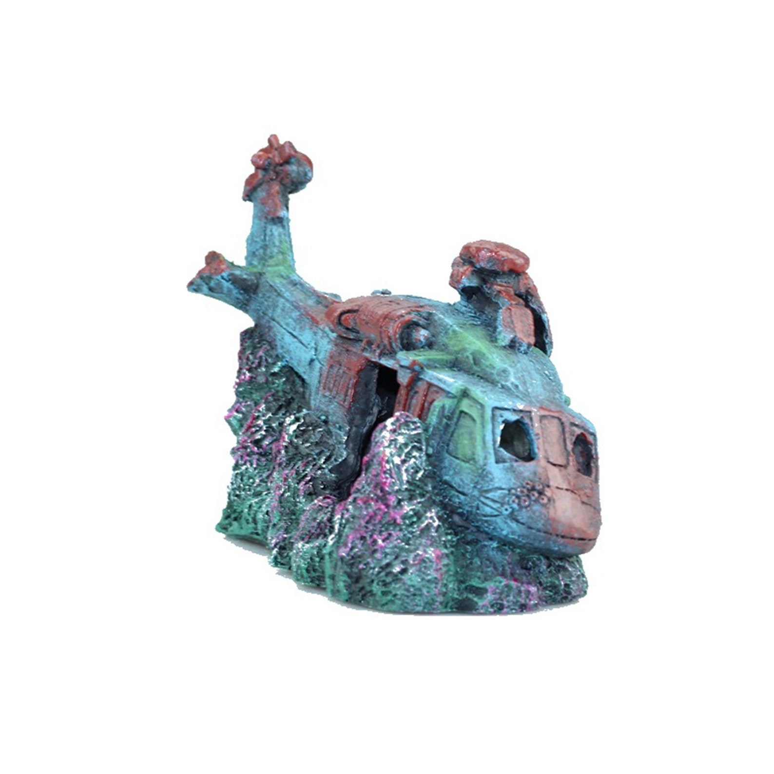 Aquarium fish tank fighter plane crash warship shipwreck Etsy