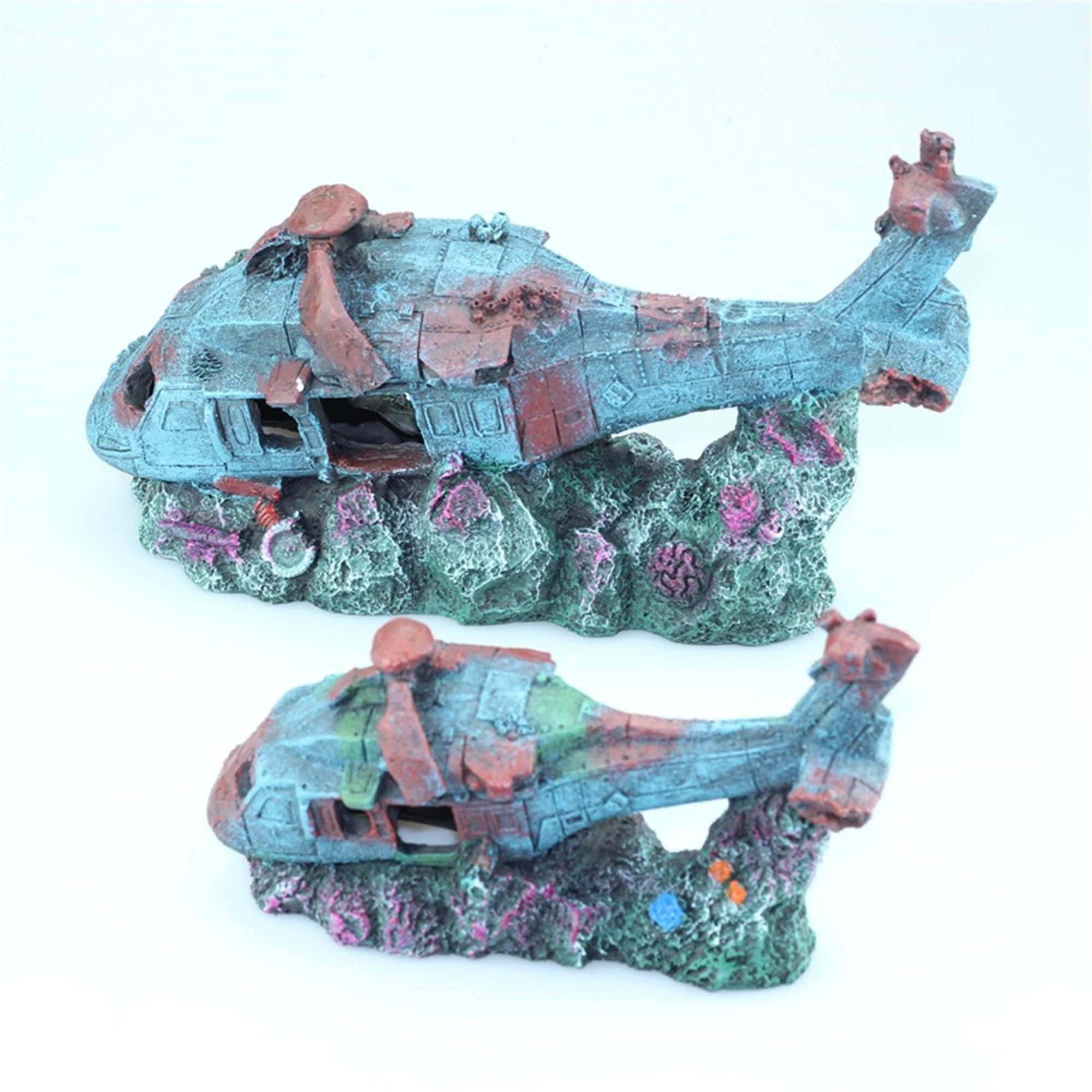 Aquarium fish tank fighter plane crash warship shipwreck Etsy