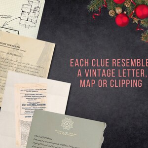 Printable Murder Mystery Advent Calendar Murder at the Ivory Tower Printable Murder Mystery Advent Calendar Murder at the Ivory Tower