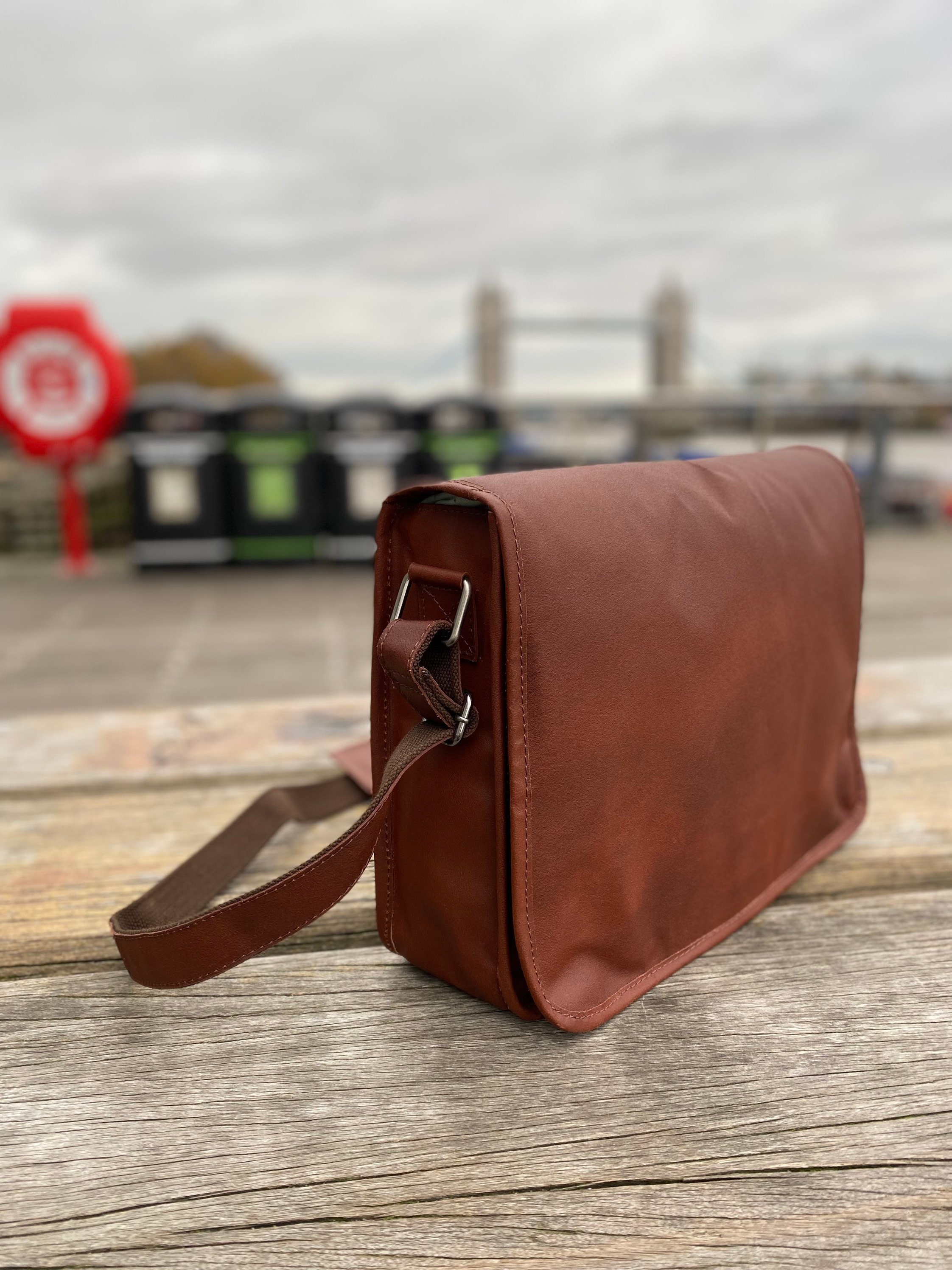 Daily Paper Monogram-print Messenger Bag in Black for Men