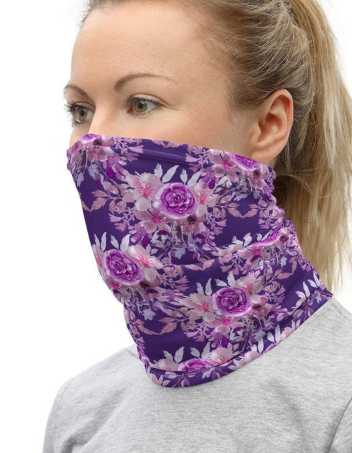 Neck Gaiter Headband Bandana or Neck Warmer Etsy