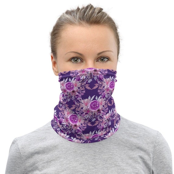 Neck Gaiter Headband Bandana or Neck Warmer Etsy