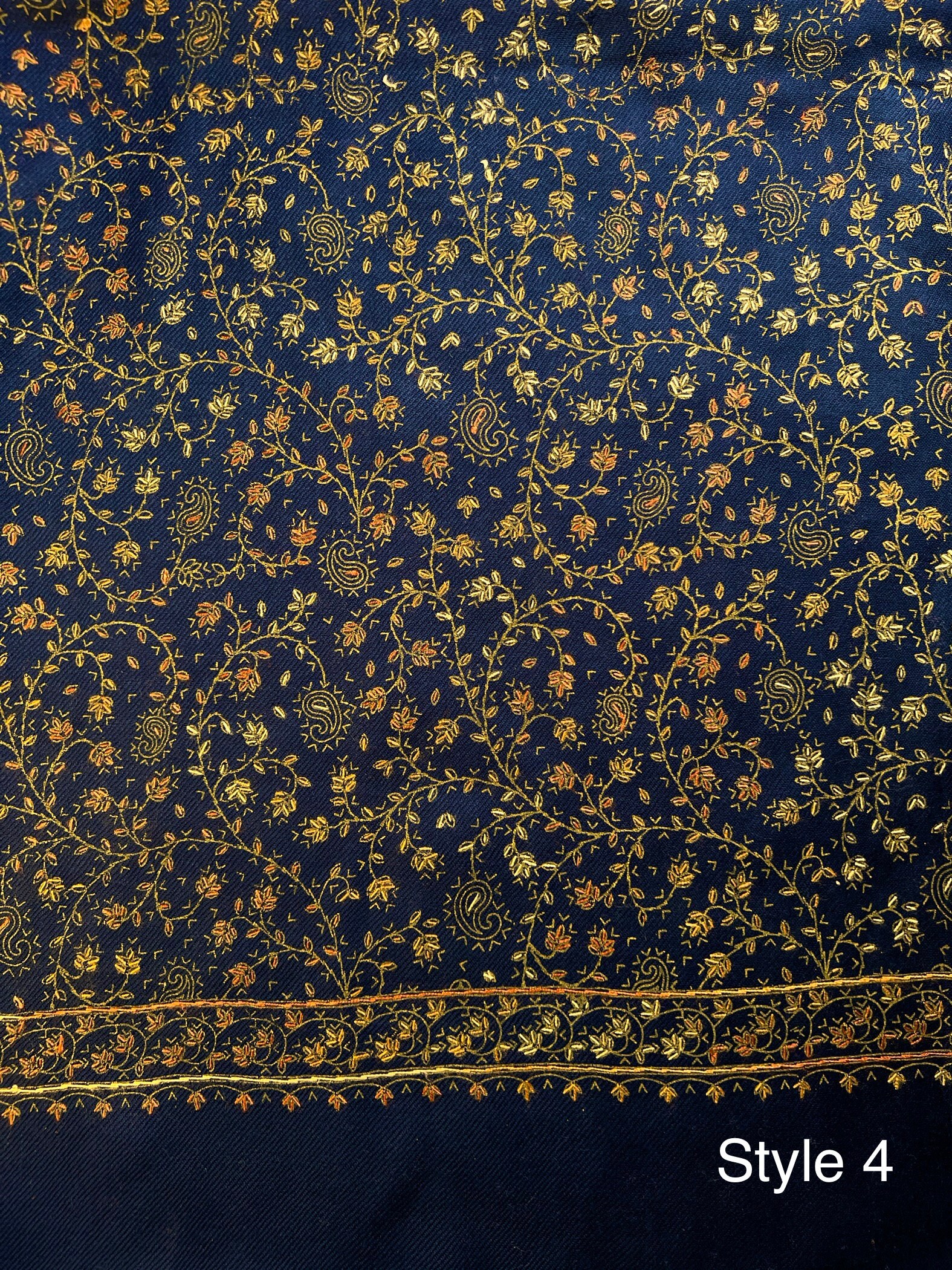 printed kashmiri shawls