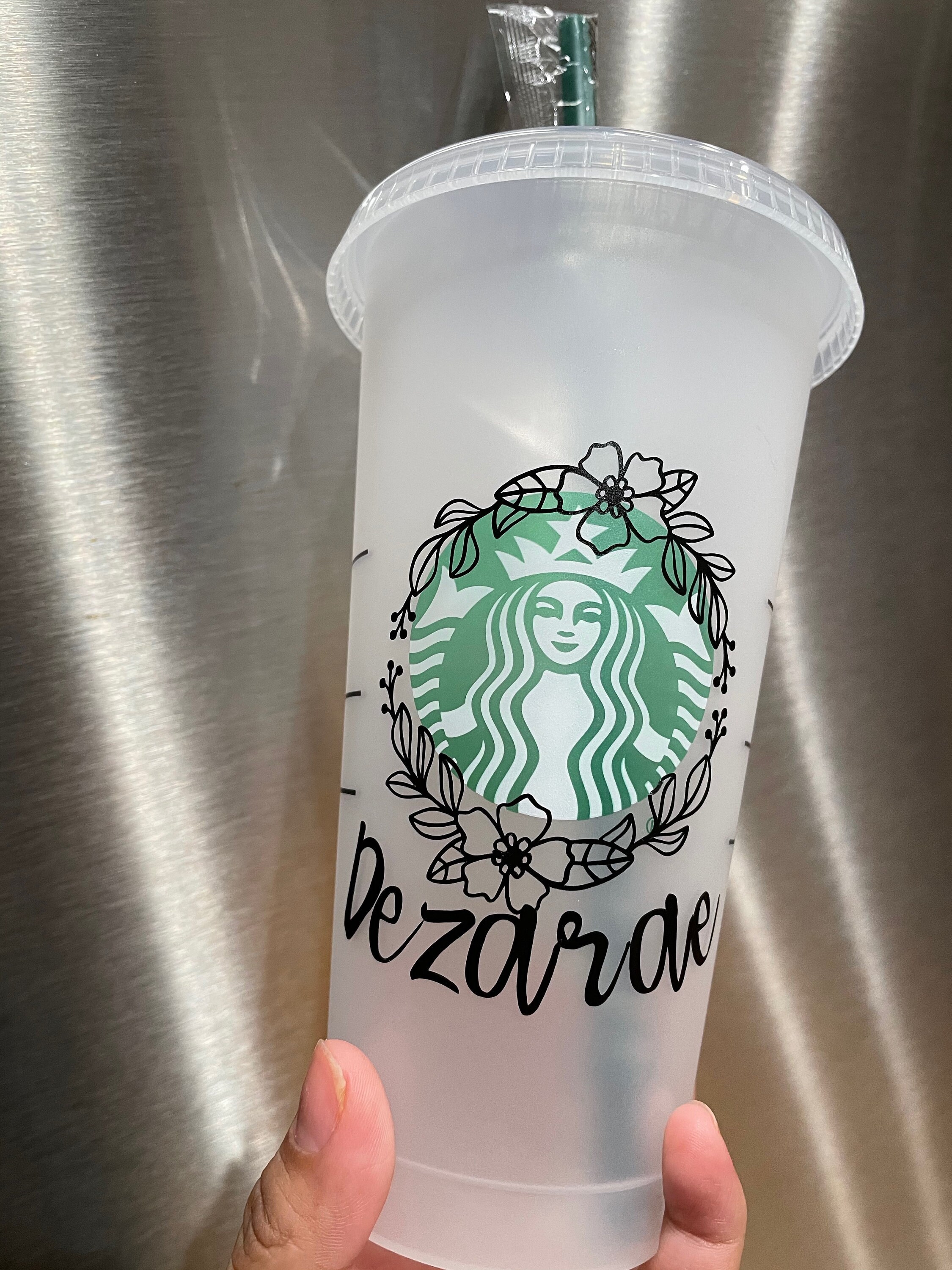Customized Starbucks Cups Etsy
