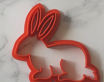3" Taglierina per coniglietto pasquale in plastica biodegradabile