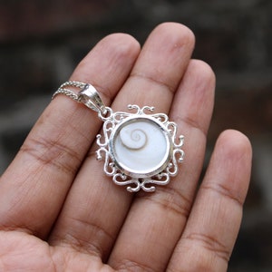 thumbnail image 2 of Natural Gomti Chakra Shell – Evil Eye Protection Talisman For Pagan Wiccan Spells & Rituals 2 of 6