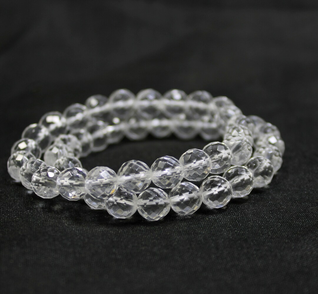 ブレスレット Numbering Clear Quartz Bubble Bracelet #7907 5BNY883 Natural Clear Quartz Bracelet,clear Quartz Faceted Bracelet