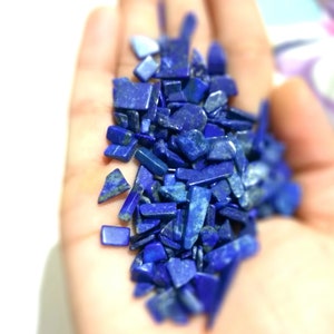 Natural Lapis Lazuli Chips,Lapis Lazuli Polished Chips,A Grade Quality