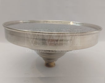 Georgian Nickel Showerhead - Handgemachter High Flow Duschkopf
