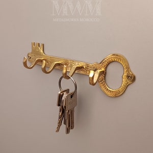 小物 vaultroom KEY HANGER / GOLD PADLOCK KEY HANGER – VAULTROOM