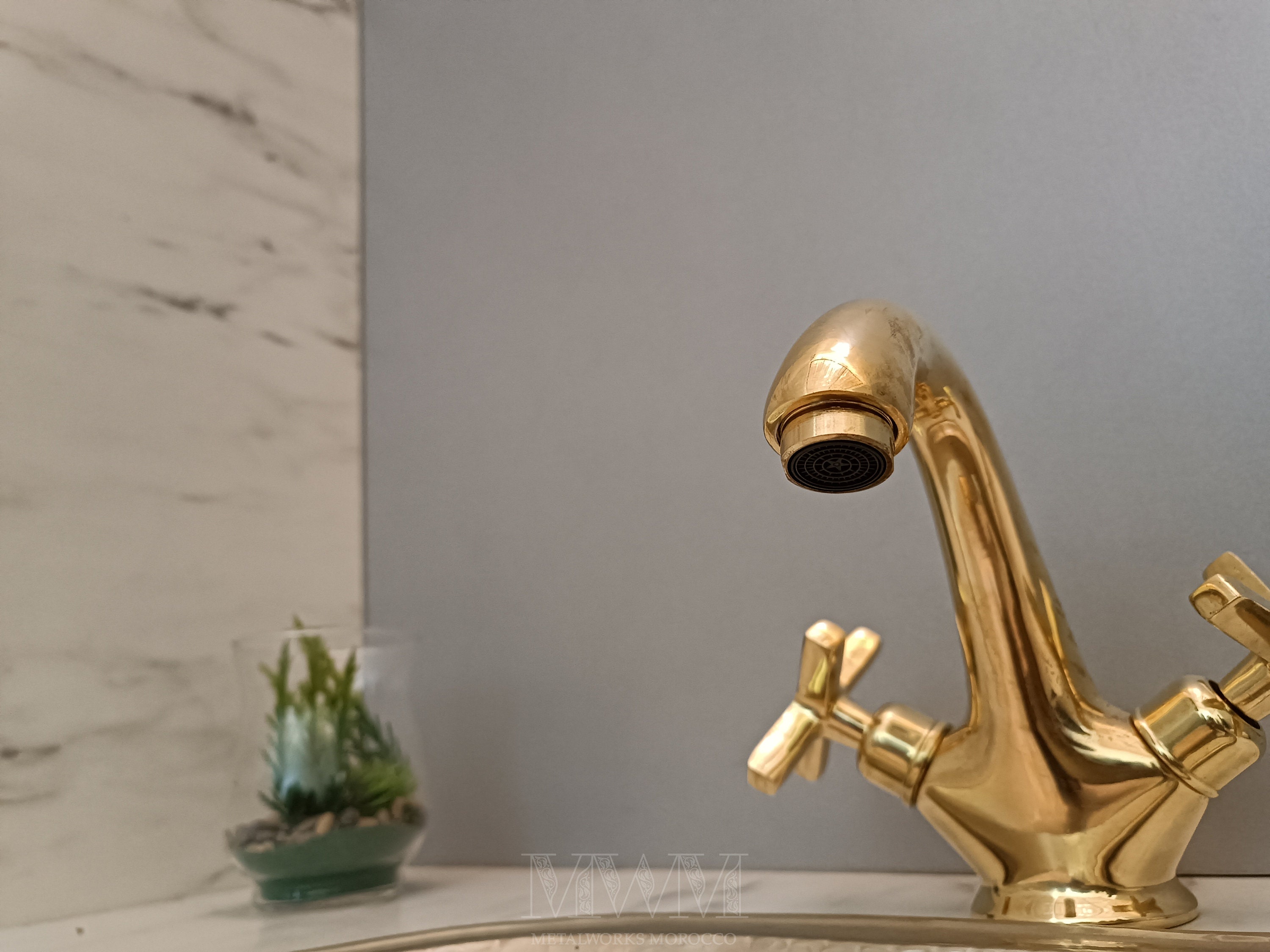 Handmade Rustic Sink Faucet for Vanity - Farmhouse Faucet for Bathroom ...