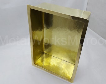Handmade Solid Brass Shower Niche - Customized Shower Niche