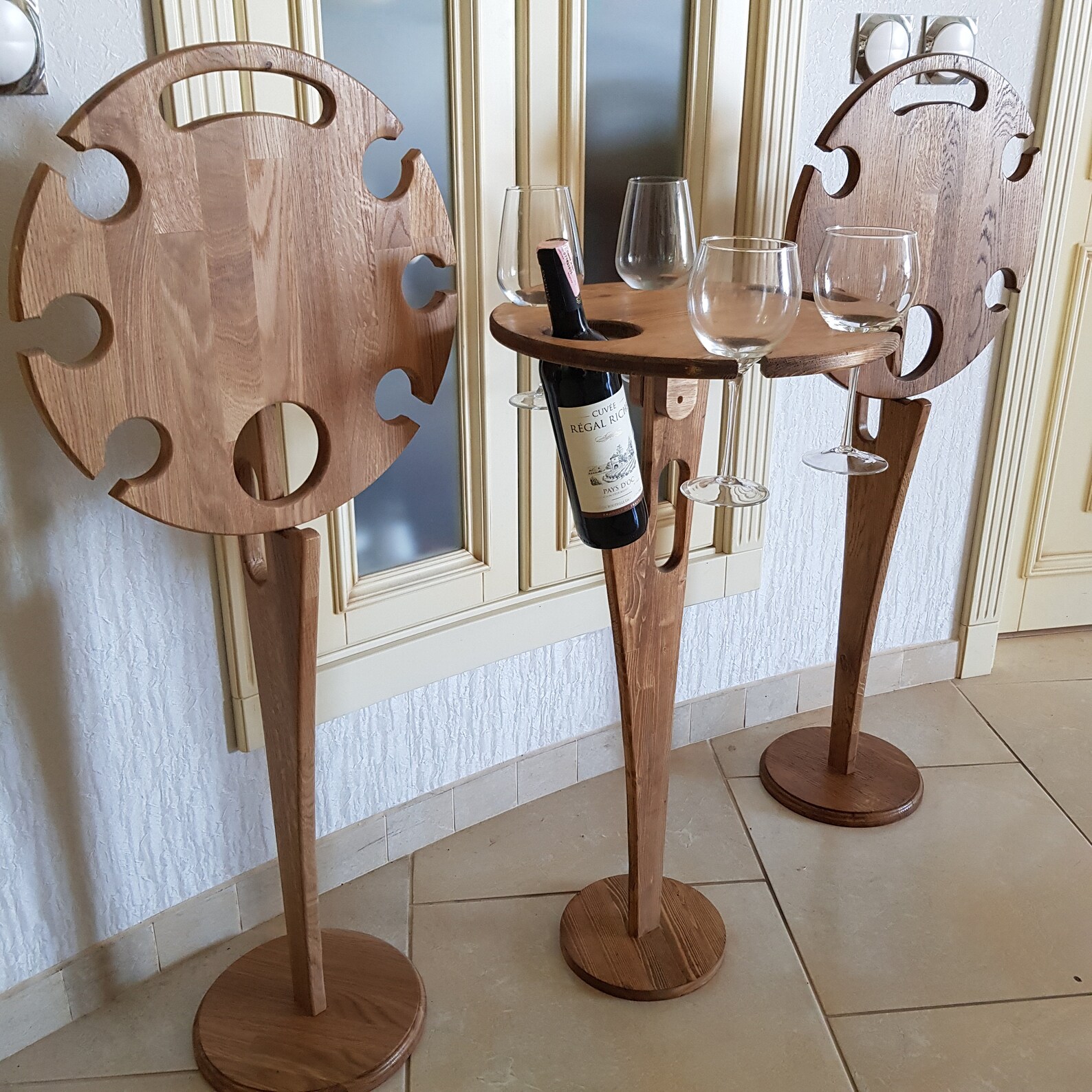 Wood Wine Table Foldable Outdoor Wine Table Picnic Table Wine Etsy