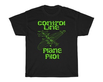 Línea de control modelo Avión Blueprint teeshirt